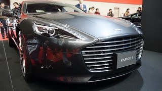 4KASTON MARTIN RAPIDE S アストンマーティン・ラピードS  大阪モーターショー2015 [upl. by Kearney817]