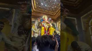 ganpatibappamorya Lalbuagcharaja mumbai famousshorts bappamorya [upl. by Nnylrebma]