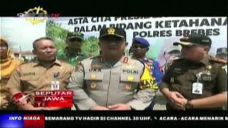 WUJUDKAN ASTA CITA PRESIDEN RI  POLRES BREBES TEBAR 30 RIBU BENIH IKAN BANDENG [upl. by Gris]