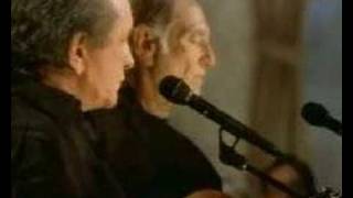 Johnny Cash amp Willie Nelson  Folsom Prison Blues [upl. by Aeuhsoj]