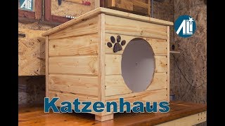 ✅ Katzenhaus selber bauen Teil 1 [upl. by Geraud]