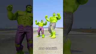 RANDOM HULK VS RANDOM IRON MAN TEAM CHALLENGE shorts shortvideo hulk ironman [upl. by Lipps346]