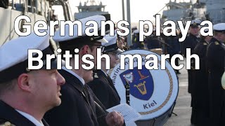 Britischer Marsch On the Quarterdeck Kenneth J Alford  Marinemusikkorps Kiel [upl. by Ranice]