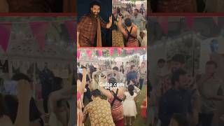 SSRajamouli Recreates the Energy of JrNTRs Aayudha Pooja Song at SriSimhas Wedding  Gulte [upl. by Joliet]