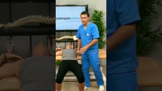 ✔️Ejercicio cifosis dorsal baja  rectificación lumbar🆘 [upl. by Idnahc]