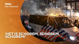 De onrust in Amsterdam maakt veel los Het is schorem schorem schorem [upl. by Woodward]