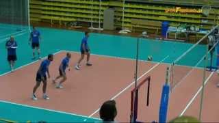 Volley lItalia a Cavalese gli azzurri al lavoro [upl. by Slrahc]