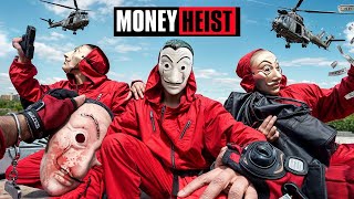 PARKOUR VS MONEY HEIST 6  No ESCAPE for BAD GUYS from POLICE chase BELLA CIAO REMIX  Epic POV [upl. by Itida]