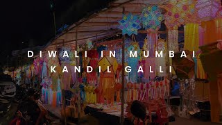 Diwali in Mumbai Kandil Galli  Mahim Kandil Galli [upl. by Llevol]