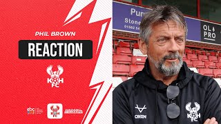 💬 GOOD PERFORMANCE  27 Jul 24  Phil Brown Post Newport [upl. by Mathilde]