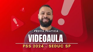 PROVA PRÁTICA DA VIDEOAULA PSS 2024  REGRAS EDITAL E CONSIDERAÇÕES [upl. by Eenafets]