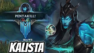 WILD RIFT ADC  THIS KALISTA ALWAYS CARRY 1V9 IN PATCH 51B PENTAKILL GAMEPLAY [upl. by Cavanaugh698]