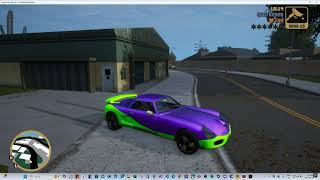 Material Color Changer amp Vehicle Spawner  GTA 3 DE [upl. by Zetnod]