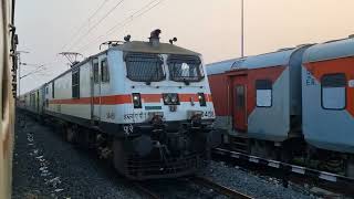 13173Sealdah  Agartala Kanchanjunga Express Departing at Sealdah station Indian Railways 4k HD [upl. by Jollanta]