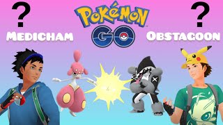 MEDICHAM 🆚 OBASTAGOON  ⓅⓄⓀⒺⓂⓄⓃ ⒼⓄ🏆 GREAT LEAGUE pokemongopvp shorts pvppokemongo pvp ✨⚜ℙℭ✨⚜ [upl. by East486]