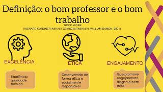 O conceito de bom professor [upl. by Henriette]