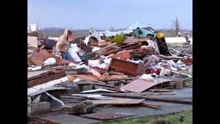 Marysville Indiana Tornado Wreckage March 2 2012 [upl. by Theo]