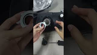 Car led headlight bulb h4 replacement [upl. by Christensen28]