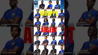 LA LISTE de DD SANS MBAPPE  EDF Mbappe [upl. by Nayhr]