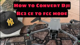 How to convert transmission signal from Ce to Fcc Mode Dji Air 3 [upl. by Landry]