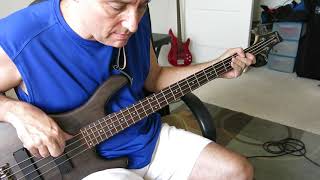 Lido Shuffle Bass Cover Boz Scaggs [upl. by Ralaigh]