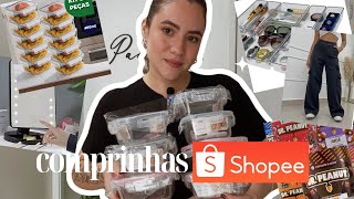 ÚLTIMAS COMPRINHAS NA SHOPEE  Amanda Paduan [upl. by Zacharie]