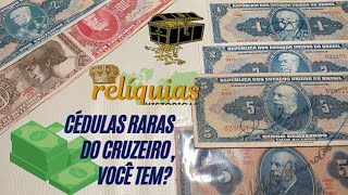 VÍDEO INÉDITO COM TODAS AS CÉDULAS DO CRUZEIRO 1942 a 1970 [upl. by Ytak698]