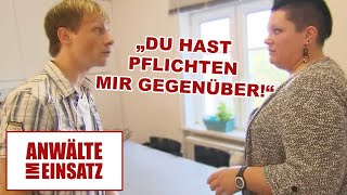 „Du hast Pflichten mir gegenüber“ Matthias übertreibt seine Rolle 12 Anwälte im Einsatz  SAT1 [upl. by Schroeder349]