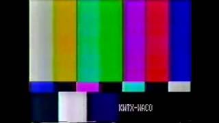 KWTX color bars 1988 [upl. by Hegarty]