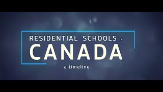 Residential Schools in Canada A Timeline [upl. by Augusta869]