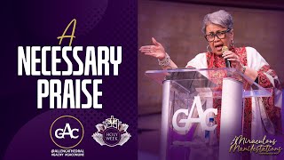 A NECESSARY PRAISE  Pastor Elaine Flake  Allen Worship Experience [upl. by Ainuj]