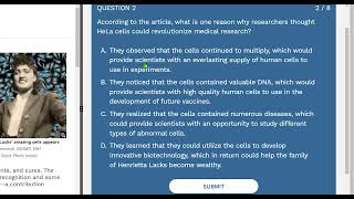 HeLa Cells Changed Science  Achieve3000 Answers [upl. by Spohr839]