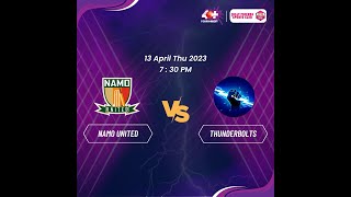 JFSC 40 MATCH2  NAMO UNITED VS THUNDERBOULTS  SEASON 2 [upl. by Aicilehp287]