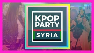 KPOP PARTY SYRIA حفل كي بوب بسوريا [upl. by Ojybbob]