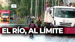 QUILMES INUNDADA POR LA CRECIDA DEL RÍO DE LA PLATA [upl. by Morlee146]