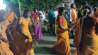 Kolattam  Stick Dance  Kolannalu  Village Dance  Vinayaka chavithi Special Dance [upl. by Einnel]