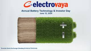 Electrovayas Battery Technology amp Investor Day 2024 [upl. by Laspisa]