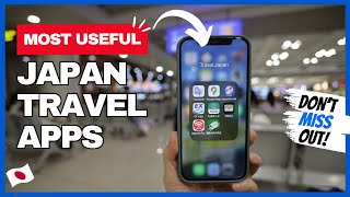 8 BEST APPS  Sites for TRAVELING IN JAPAN  MOST USEFUL for Visit Japan [upl. by Kilroy]