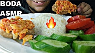 ASMR AYAM GEPREK RICE MUKBUNGEATING SOUND NO TALKINGINDONESIA FOOD BODA ASMR [upl. by Pachton364]