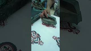 Create Stunning Fabric Designs Step by Step Guide to Easy Block Printing at Home [upl. by Nnylsoj]