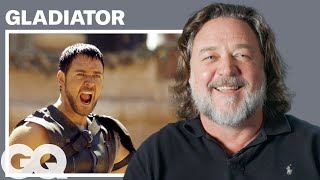 Russell Crowe Breaks Down His Most Iconic Characters  GQ [upl. by Nylsaj323]