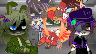 I hate your friends and they hate me too meme William Afton and afton kids Ft Cassidy MY AU [upl. by Yousuf]