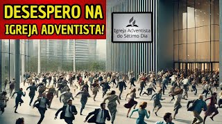 ATENÇÃO PÂNICO NA IGREJA ADVENTISTA MULTIDÃO EM DESESPERO [upl. by Cahra]