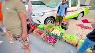 Dubai street vegetables 🥗 and fruits 🍎 Dip 1 [upl. by Ettenotna]