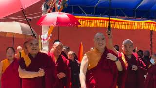 Kabjie Namkhai Nyingpo Rinpoche And Shechen Rabjam Rinpoche 🙏  Himalayan Buddhist Monks [upl. by Ayekel]