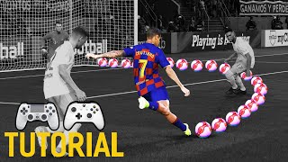 PES 2020 Finesse Shot Tutorial  The art of finishing [upl. by Consolata741]