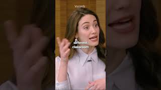 Emmy Rossum Volunteered as a Substitute Teacher at Her Kids Preschool [upl. by Avan]