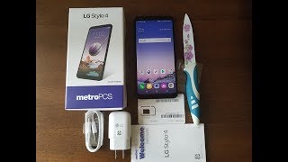 LG Stylo 4 Unboxing And First Look BenchMark For metroPCS [upl. by Enyallij]