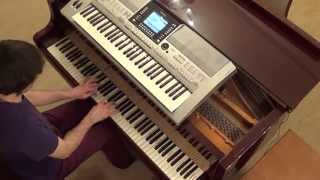 Cazzette  Beam me up  piano amp keyboard synth cover by LIVE DJ FLO [upl. by Katrine]