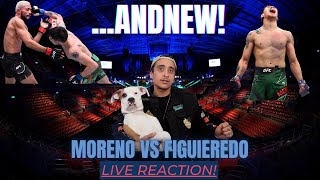 Brandon Moreno vs Deiveson Figueiredo Reaction AndNew [upl. by Ades]